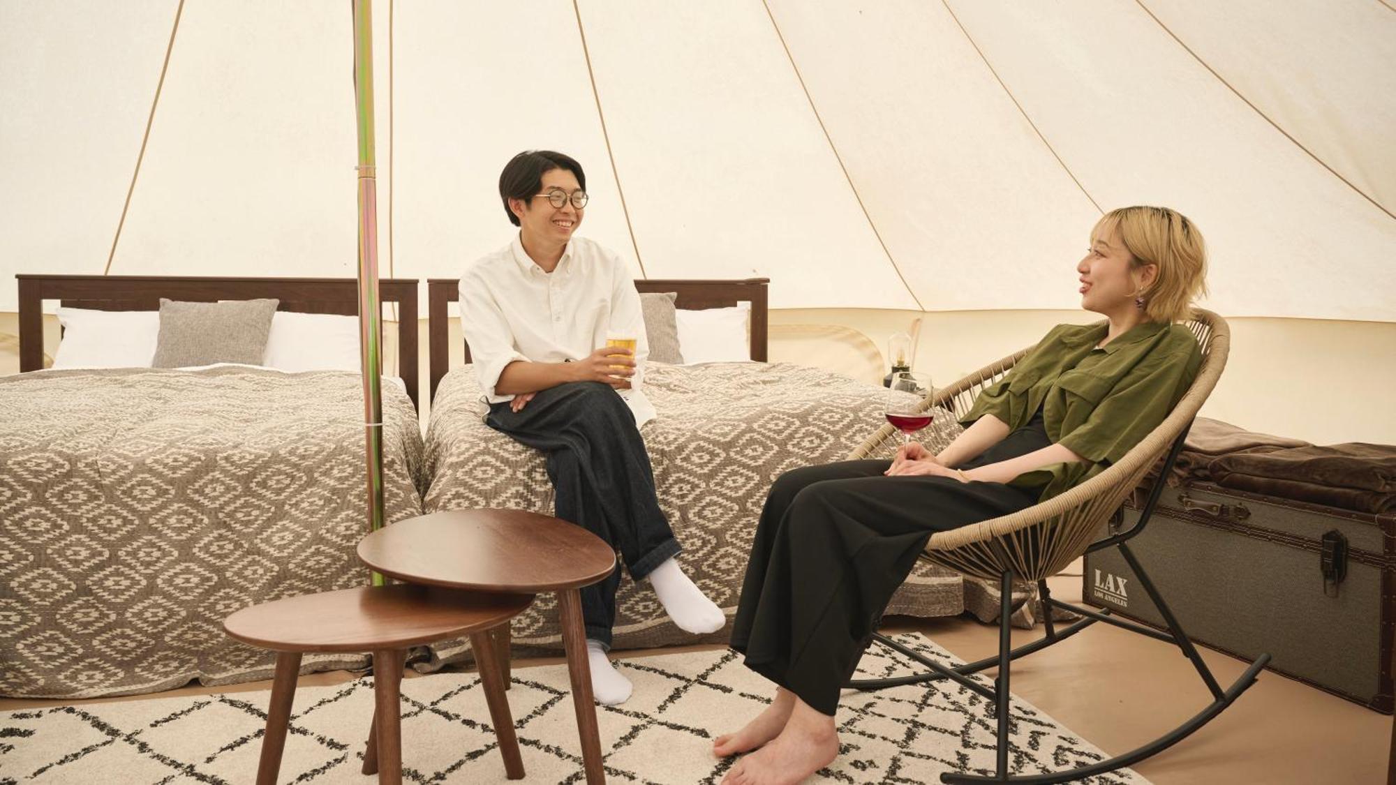 Yoichi Vineyard Glamping Hotel Eksteriør billede