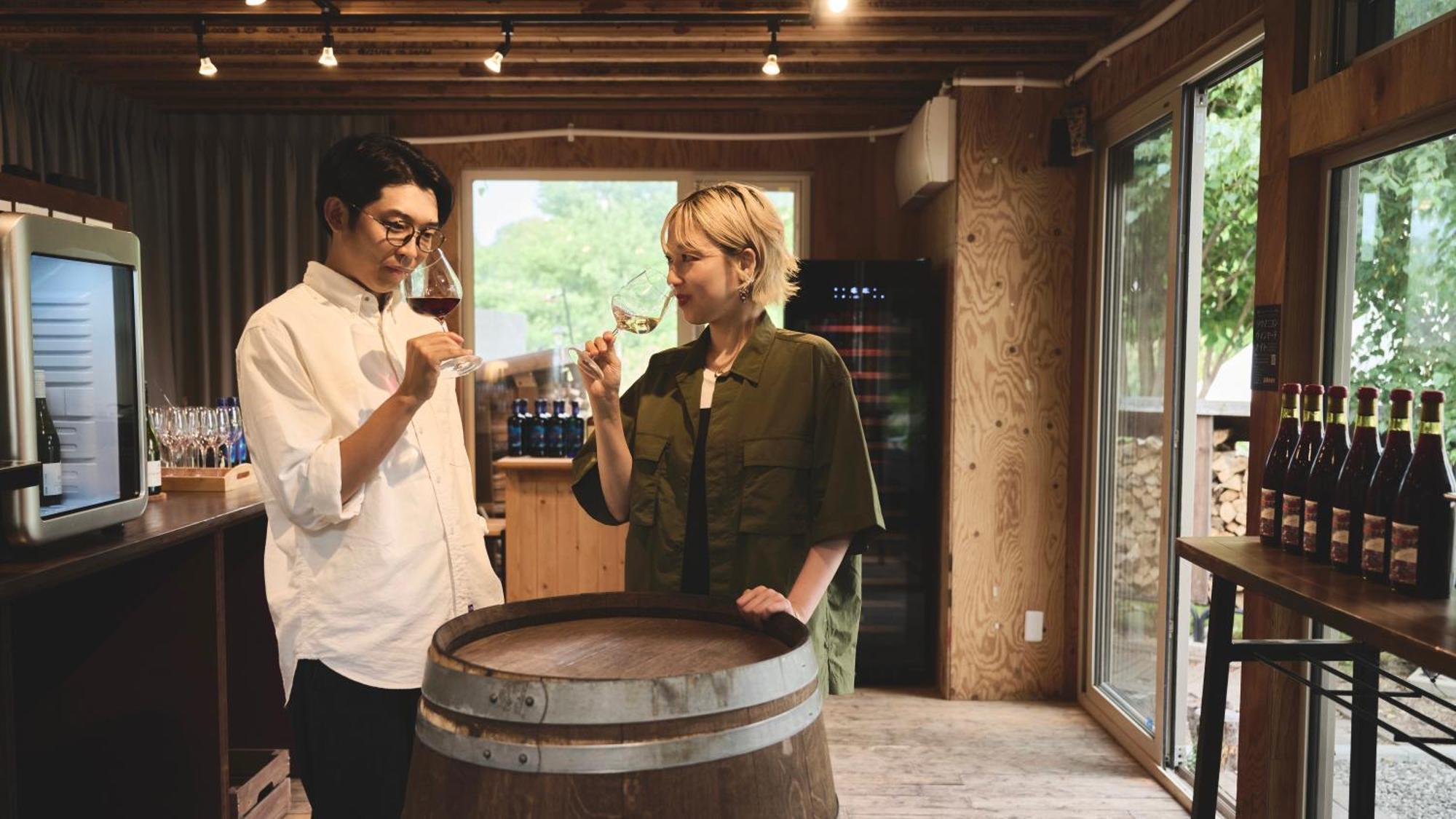 Yoichi Vineyard Glamping Hotel Eksteriør billede